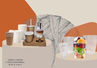 emballage alimentaire vaisselle jetable ecologique